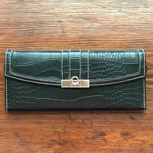 Target Trifold Faux Snakeskin Wallet